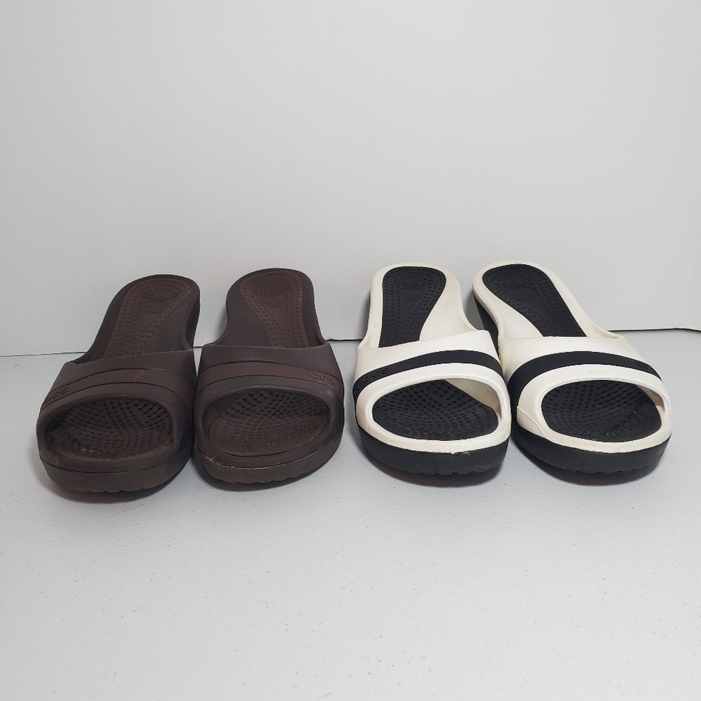 Crocs Wedge Sandles Womens Size 7
